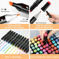168 Colors Dual Tip Art Markers