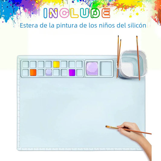 Creative Silicone Painting Mat – Ideal for Drawing & Doodling