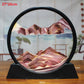 Hourglass Art Glass Decoration