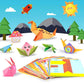 Origami Craft Book - DIY Colored Paper Set